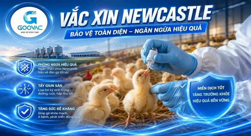 vaccine Newcastle cho gà 