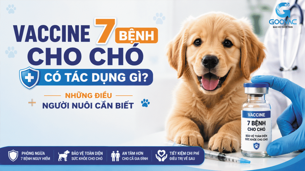 Vaccine 7 Bệnh Cho Chó Có Tác Dụng Gì? Những Điều Người Nuôi Cần Biết