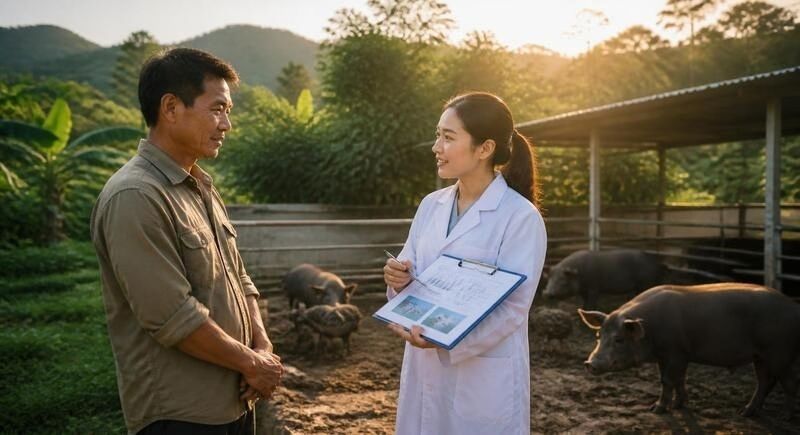 vaccine cho heo rừng