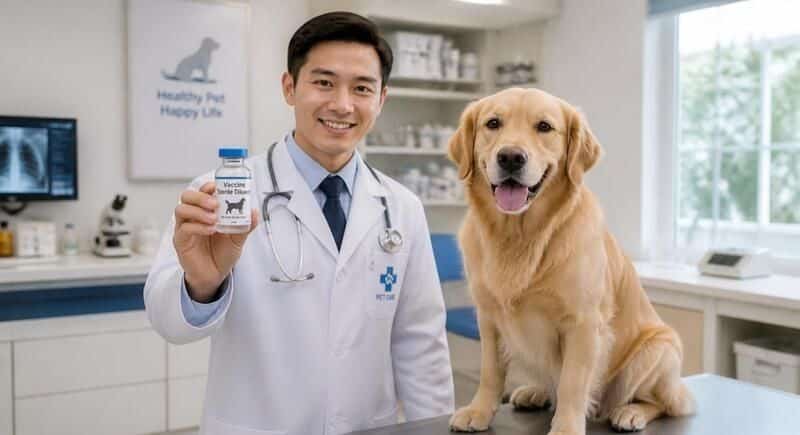 vaccine sterile diluent cho chó
